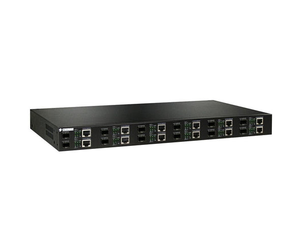 Etherwan Emc1200Rgs 12X100/1000Tx To 12X1000Base-Sfp Media Converter System Converter