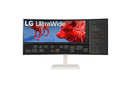 LG 38BR85QC-W Ultrawide 38-inch 3840 × 1600 144 Hz 450Nits Curved Monitor