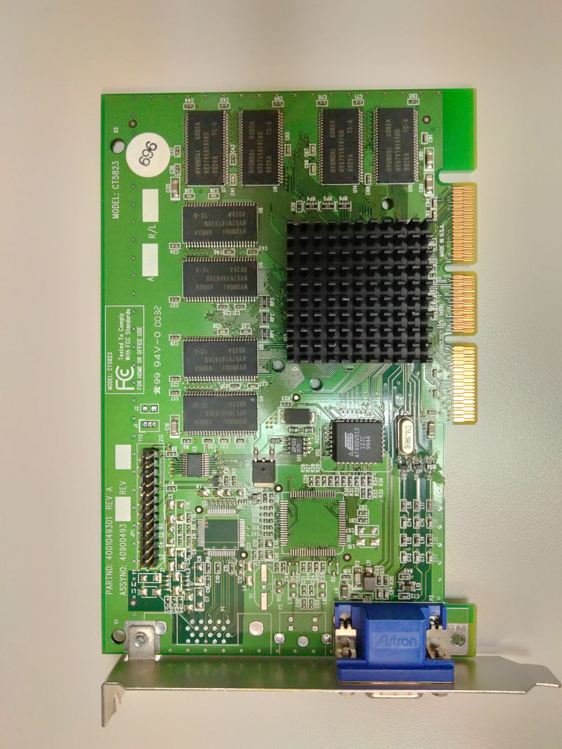 Creative Labs 3D Blaster Riva Tnt2 Agp 32Mb 128 Bit Sound Card Simple