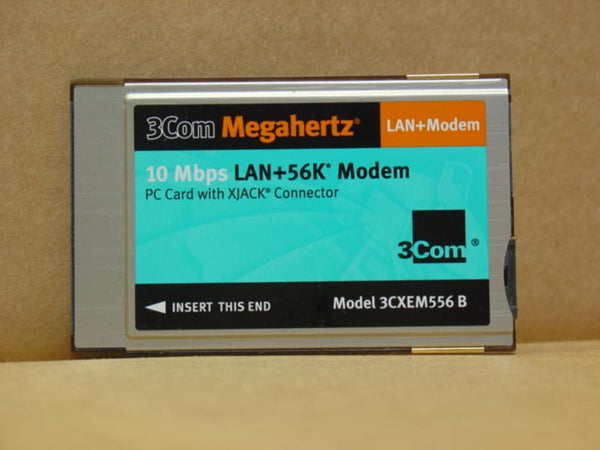 3Com 3CXEM556B Megahertz 10mbps LAN + 56k Modem