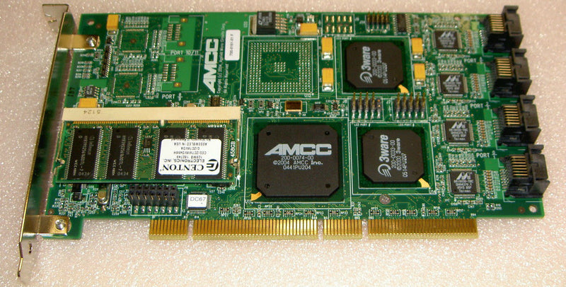 3Ware 9500S-8 128Mb SDRAM 8x Serial ATA 150 PCI 2.2 Raid Controller Card