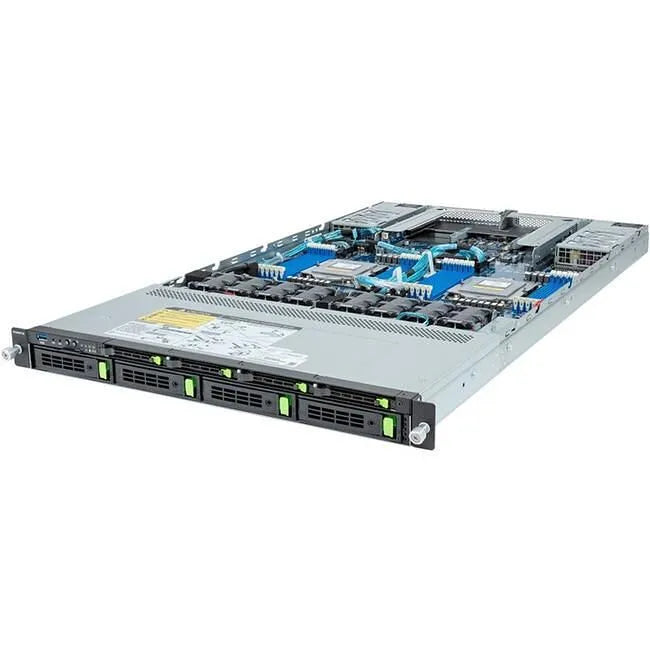 Gigabyte R183-Z91-AAD1 Dual-Processor Socket SP5 LGA-6096 256GB DDR5-4800MHz 1U Rack-Mountable Server
