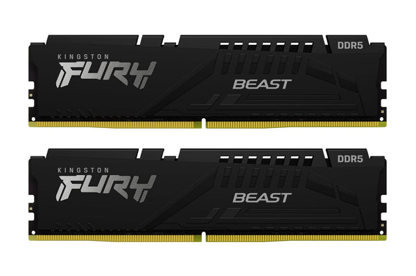 Kingston KF560C40BBK2-64 64GB Fury Beast Black XMP DDR5 SDRAM Memory Kit
