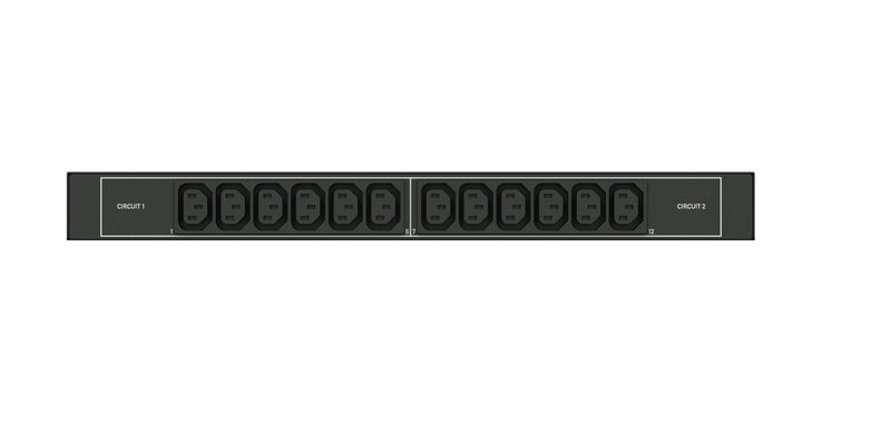 Raritan Px3-1284R-C5 12-Outlets 1-Phase 208V 5Kva Rack-Mount Power Distribution Unit