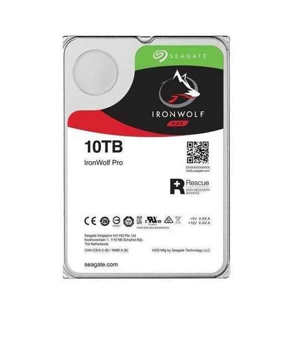 Seagate St10000Ne000 Ironwolf Pro 10Tb 7200Rpm Sata 6Gbps 3.5-Inch Hard Drive Hdd Gad