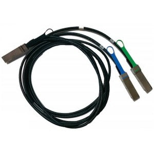 Mellanox MCP7H50-V002R26 200GbE QSFP56 to 2xQSFP56 2m Copper Hybrid Cable