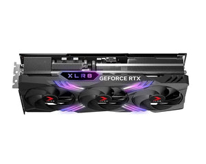 Nvidia VCG408016TFXXPB1 7680x4320 GeForce RTX 4080 XLR8 Gaming Verto EPIC-X RGB Triple Fan Graphic Card