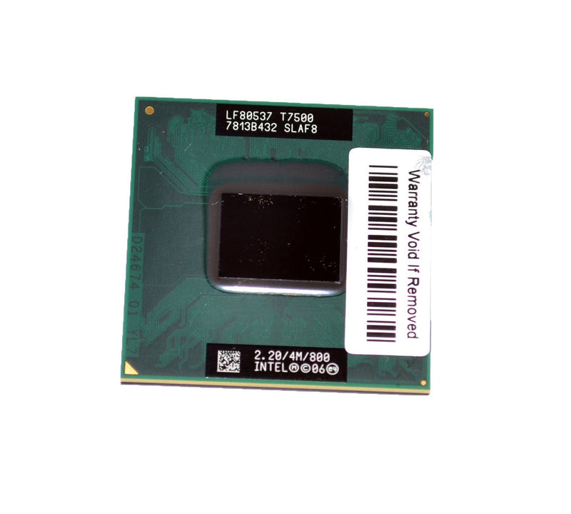 Intel Slaf8 Core 2 Duo Mobile T7500 2.20Ghz 800Mhz L2 4Mb Cache Socket-P Processor