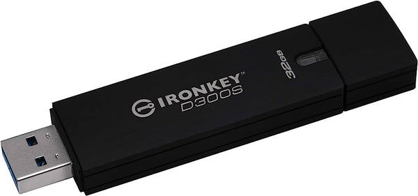 Kingston Ikd300S/32Gb Ironkey 32Gb D300S Xts Usb3.1 Flash Drive Memory