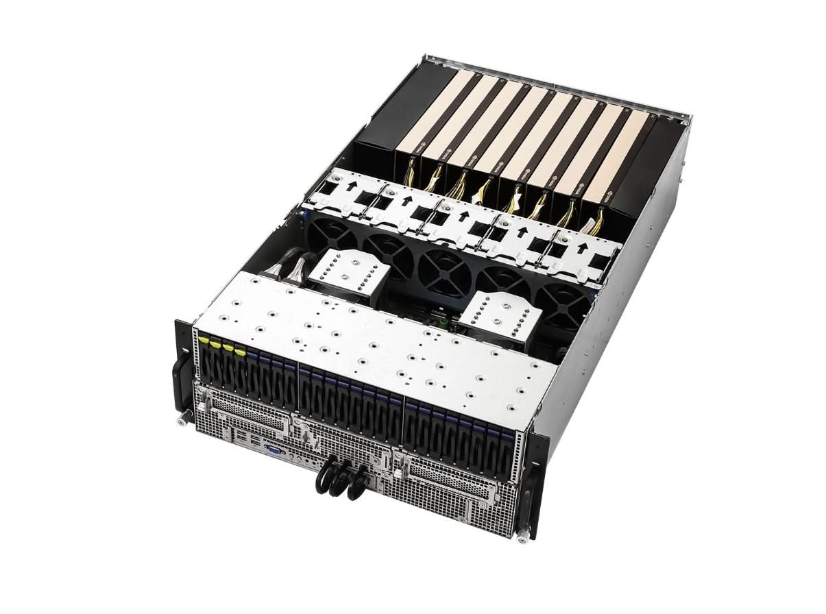 B200 Rack Server ASRock 4U8X-TURIN2/DLC SYN B200 Amd Epyc Hgx b200 server