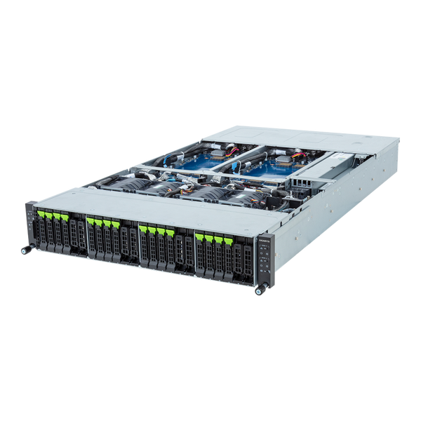 Gigabyte H263-V60 4-Node AMD EPYC™ 9004-Series Socket SP5 960GB DDR5-SDRAM Rack-Mountable Server