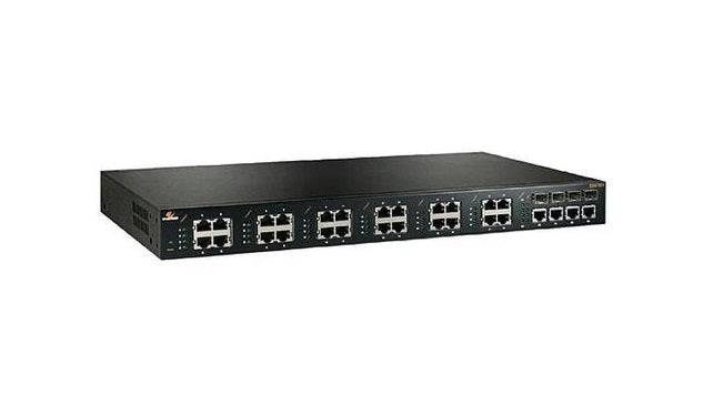 Etherwan Ex87064-Q4Sc 28-Ports 100Basefx Fiber Managed Ethernet Switch