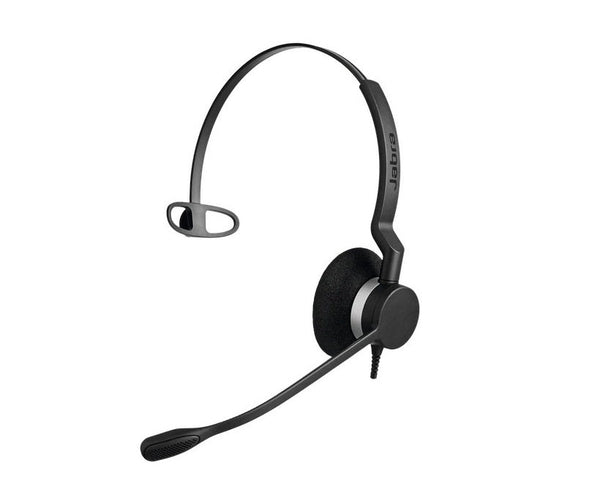 Jabra 2393-823-189 Biz 2300 Ms Mono Over-The-Head Wired Headset Headphone
