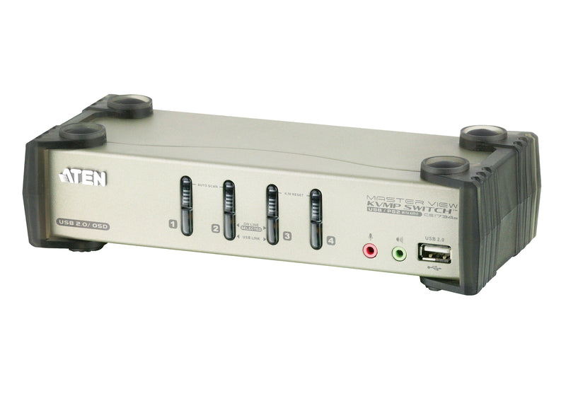 Aten Technologies CS1734B CubiQ 4-Port USB KVMP Switch Module