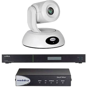 Vaddio 999-30231-000W EasyIP 20 1080p 8.51MP 20x Mixer Base Kit Camera