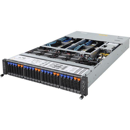 Gigabyte H261-Z61 EPYC Socket SP3 128GB DDR4-SDRAM 2U Rack-Mountable Barebone System