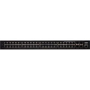 Aten ES0152 52-Port Gigabit Managed Twisted Pair Rack-Mount KVM Switch