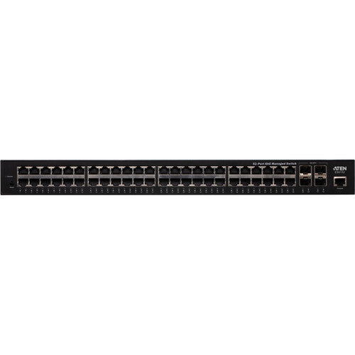 Aten Es0152 52-Port Gigabit Managed Twisted Pair Rack-Mount Kvm Switch Gad