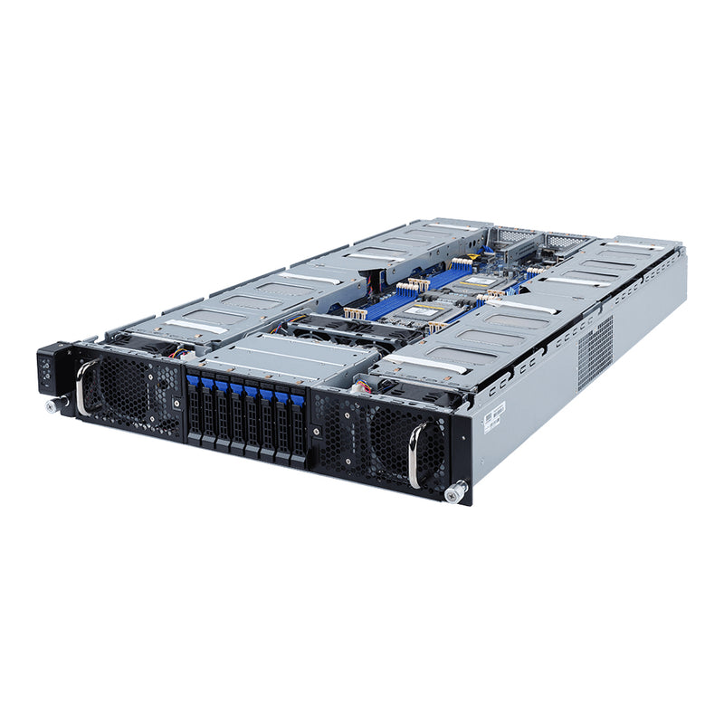 Gigabyte G292-Z45 AMD Epyc Socket SP3 128GB DDR4-3200 2U Rack-Mountable Barebone System