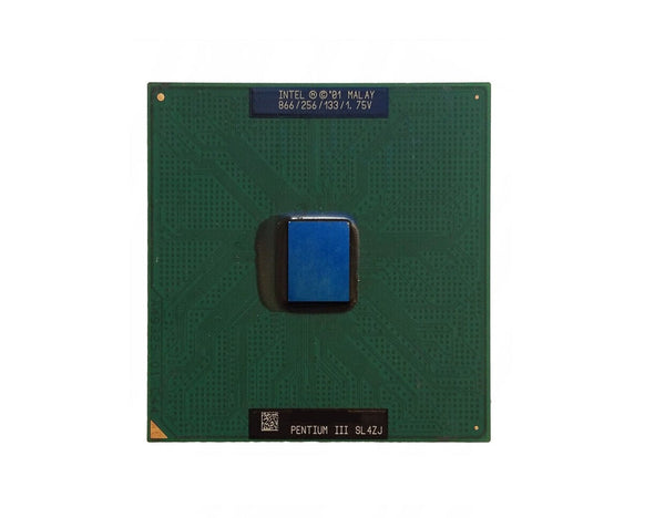 Intel Sl4Zj Pentium-Iii 866Mhz 133Mhz Socket-370 256Kb L2 Cache Single Core Processor Simple