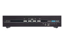 Aten Cs1144H4C 3840 X 2160Fhd 4-Ports Dual Display Cac Kvm Switch. Switch Gad