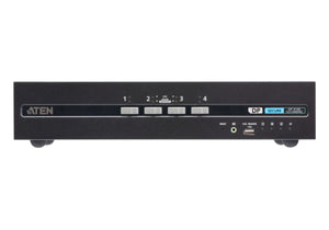 ATEN CS1144DP4C 3840 x 2160 CAC Dual Display Secure KVM Switch.