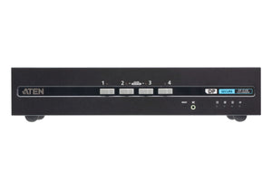 ATEN CS1144DP4 3840 x 2160 4-Port Dual Display Secure KVM Switch.