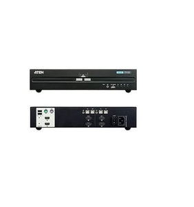 ATEN CS1142H4 3840 x 2160 UHD 2-Port Dual-Display Rack-Mountable KVM Switch.