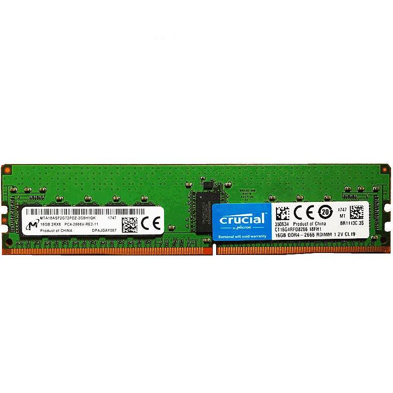 Crucial CT16G4RFD8266.18FH1 16GB 2666MHz DDR4 SDRAM Memory Module