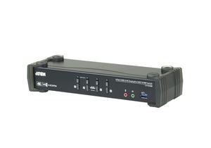 ATEN CS1924M 4096 x 2160UHD 4-Port Display MST KVM Switch.
