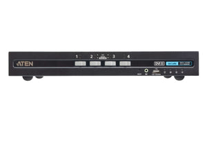 ATEN CS1184D4C 3840 x 2160 UHD 4-Port DVI Display CAC KVM Switch.