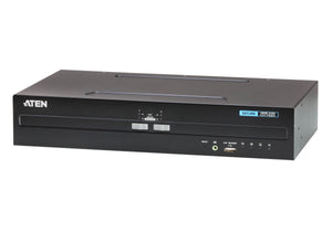 ATEN CS1142H 3840 x 2160 UHD 2-Port HDMI Dual Display Secure KVM Switch.