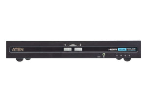 ATEN CS1182H4  3840 x 2160 UHD 2-Port USB HDMI Display Secure KVM Switch.