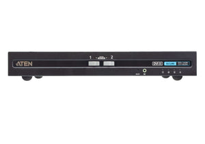 ATEN CS1182D4 3840 x 2160 UHD 2-Port USB DVI Display Secure KVM Switch.