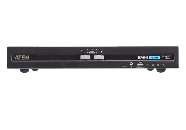 Aten Cs1182D4C 3840 X 2160 Uhd 2-Port Usb Dvi Display Secure Kvm Switch. Switches