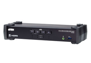 ATEN CS1824 3840 x 2160 UHD 2-Port USB HDMI Display Secure KVM Swit