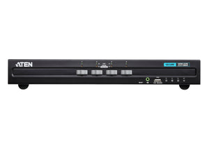 ATEN CS1184H 3840 x 2160 UHD 4-Port USB PS/2 HDMI Display Secure KVM Switch.