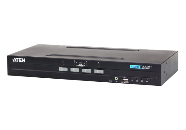 Aten Cs1184Dp 3840 X 2160 Uhd 4-Port Usb Display Secure Kvm Switch. Switches