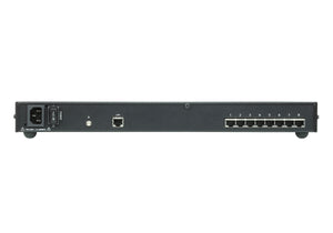 Aten SN9108 8-Port Console Server Gigabit Ethernet Rack-Mountable KVM Switch