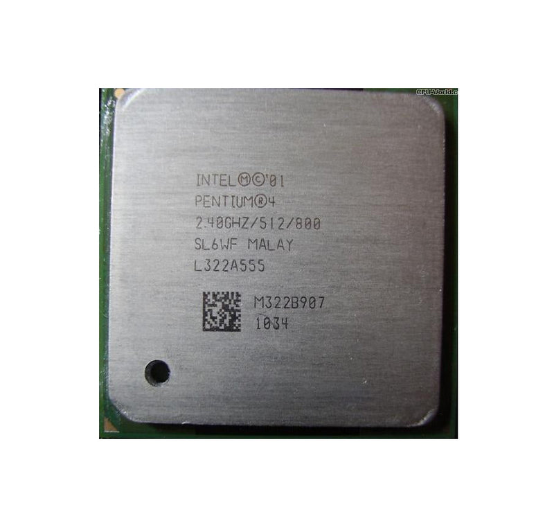 Intel Pentium 4 2.4Ghz 800Mhz 512Kb Cache Soc. 478 Pin Fc-Pga2 Simple