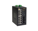 Etherwan Ex95142-P0B 16-Ports 100/10Tx Fiber Unmanaged Ethernet Switch