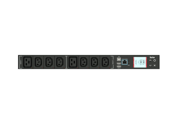 Raritan Px3-5201R 8-Outlets 208V 5000Va Rack-Mount Power Distribution Unit