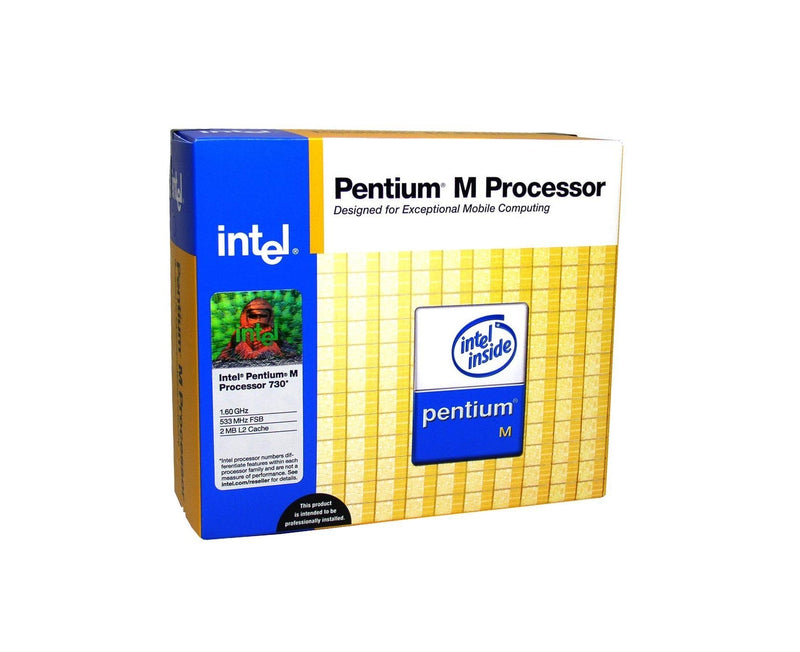 Intel Bx80536Ge1600Fj Pentium M 730 Single-Core Mobile Processor Gad