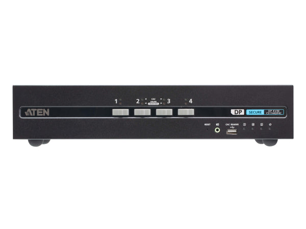Aten Cs1144Dp4Cun 4-Port Universal Pp4.0 Dual Display Secure Kvm Switch Gad