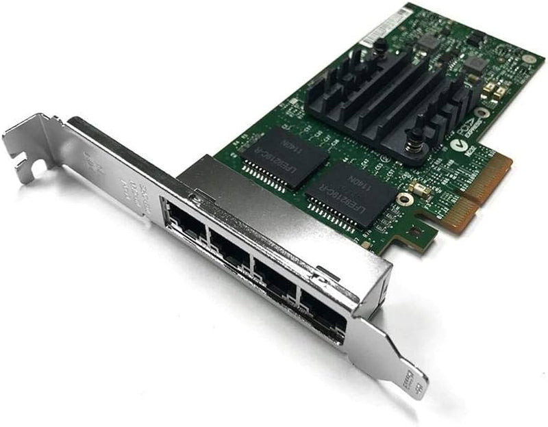 Intel I340-T4 Quad-Port Gigabit Ethernet Pci-Express 2.0 Low-Profile Plug-In Network Server Adapter