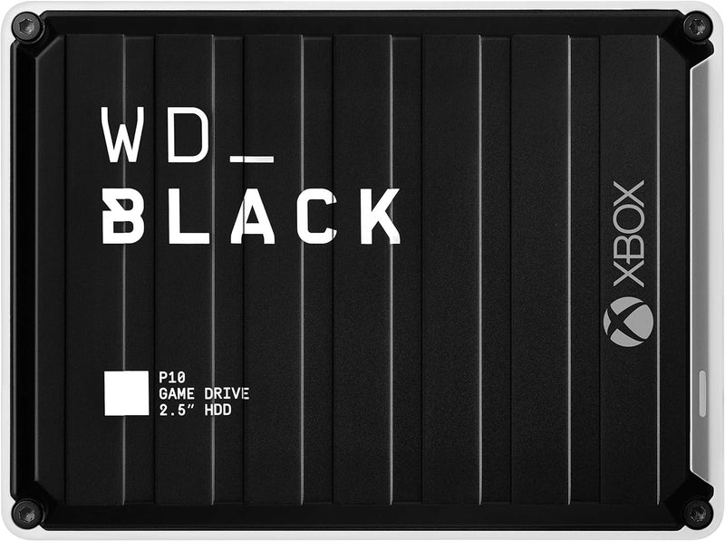 Western Digital WDBA5G0050BBK-WESN Black P10 5TB Game Portable Hard Drive Compatible with Xbox