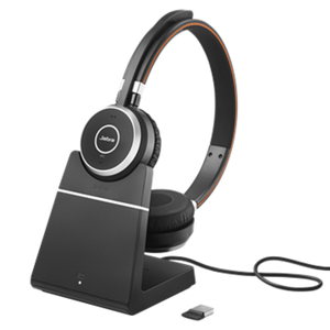 Jabra 6599-833-499  Evolve 65 SE UC Stereo 1.1-Inch 100 -10000 hertz On-ear Headset With LINK380A Stand.
