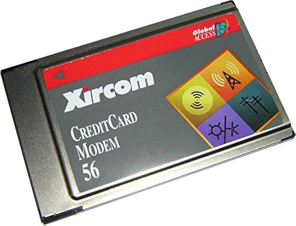 Xircom CEM56-100 10/100 Ethernet Lan Adapter/ 56K Modem PCMCIA Combo Card