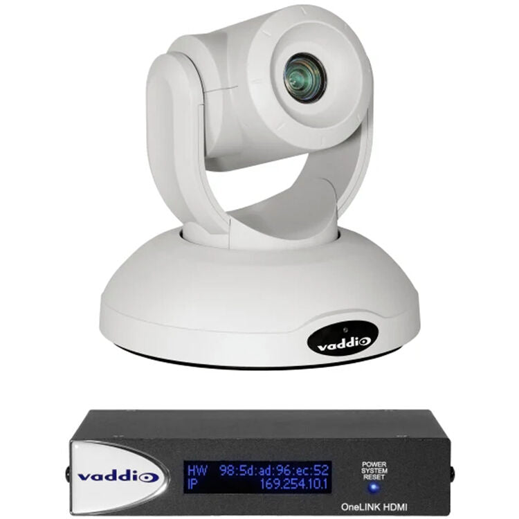 Vaddio 999-9952-100W RoboSHOT 40 PTZ Camera with OneLINK HDMI System