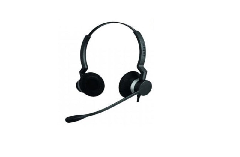 Jabra 230982-265-119 BIZ 2300 QD Duo Bundle On-Ear Headset